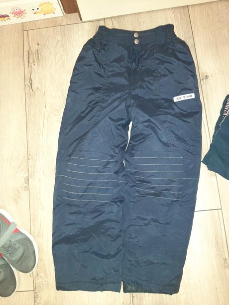 Balík oteplovacky, tenisky, tričko, 122–134