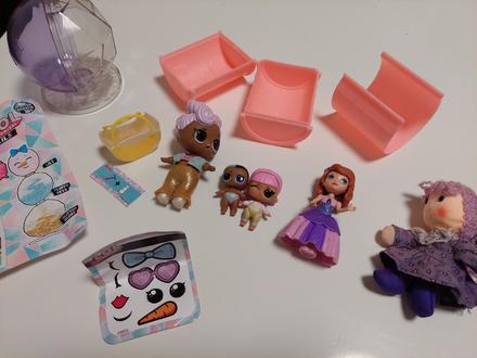 Lol bábiky + princess sofia,