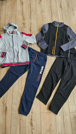 2x teplákové súpravy, in extenso,164