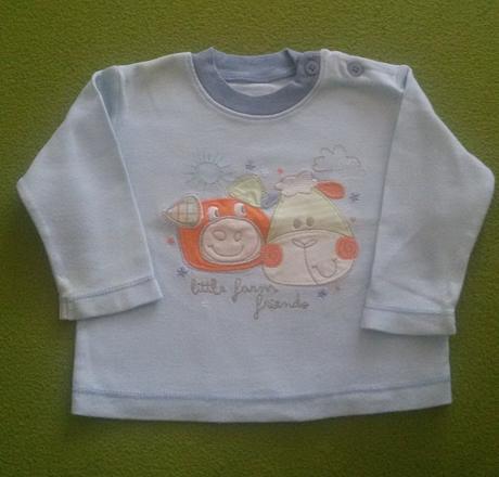 Tričko s dlhým rukávom, f&f,74