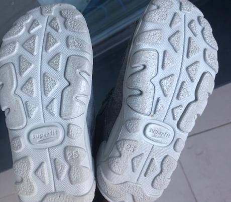 Top stav kožené sandále / prezúvky superfit č. 25, superfit,25