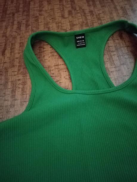 Crop top tielko, l