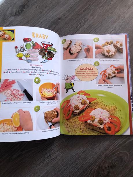 Knihy pre deti tvorenie a varenie, 