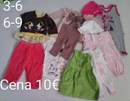 Mix oblečenia, 68–80