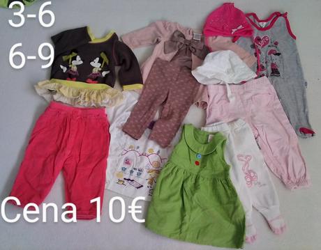 Mix oblečenia, 68–80