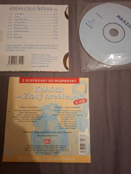 Cd rozpravky kus 3eura, 