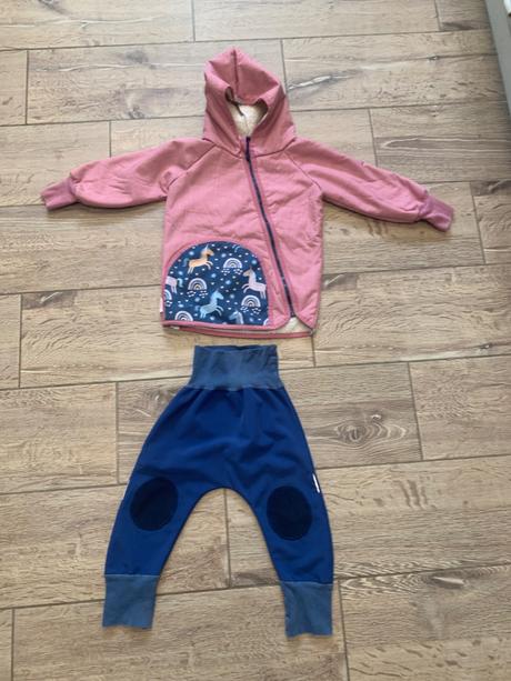 Vimba softshellová bunda a nohavice 98/104, 104