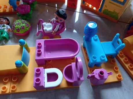 Stavebnica domček s príslušenstvom, 