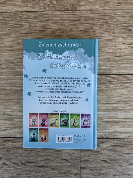 Detska kniha zasnezena cervienka, 