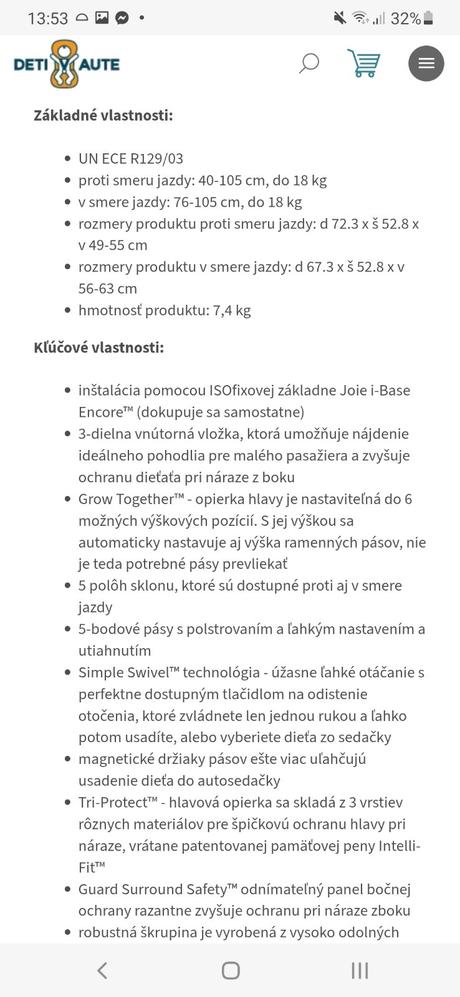 Autosedačka joie i harbour základňa joie i base en, joie