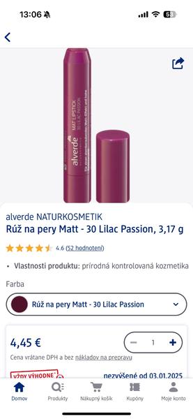 Aký máte názor na tento rúž?