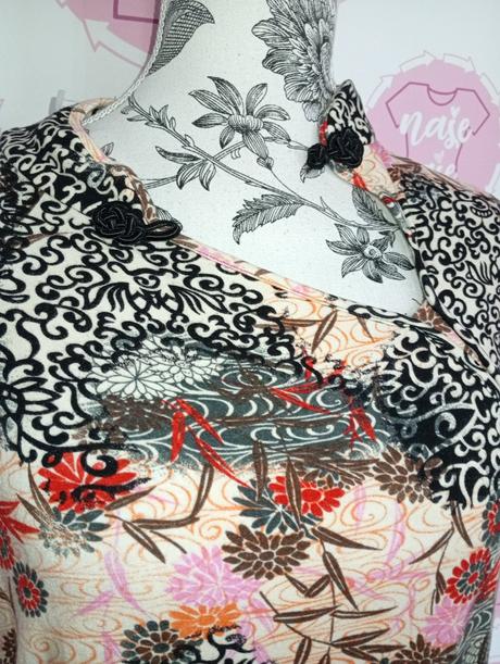 Vzorované šaty bez zapínania 40/42, 40