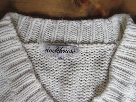 Dlhý hrejivý pulóvrik, clockhouse,s