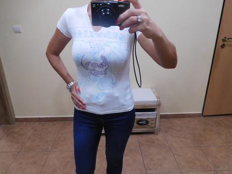 Tričko s lebkou, kenvelo,xs