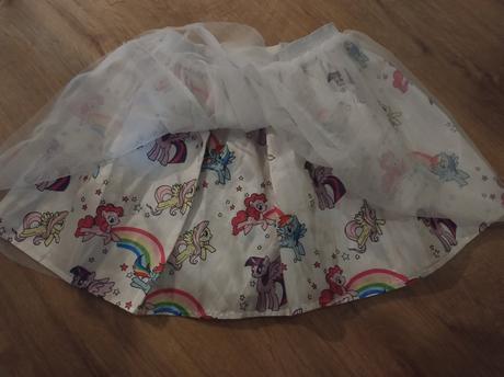 Sukňa my little pony, h&m,134