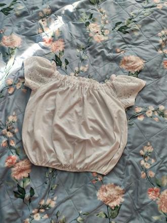 Hrubší crop top, george,38