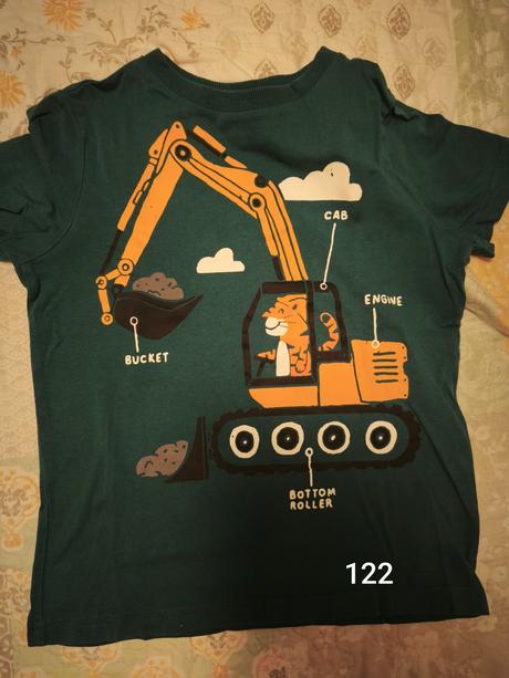 Balik oblečenia, 122–134