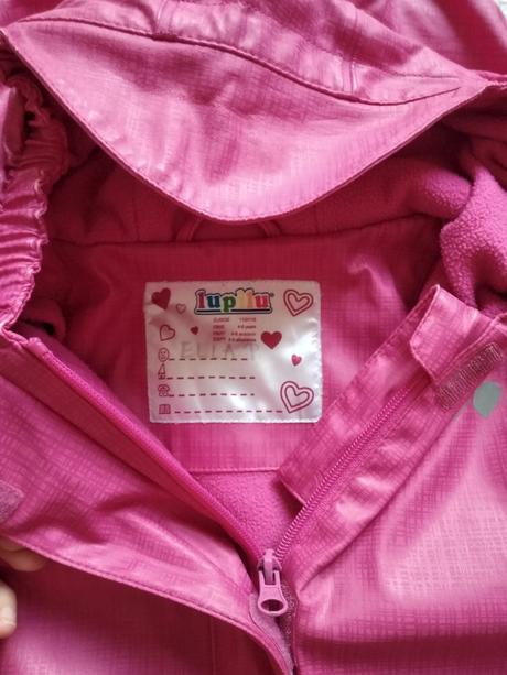 Flisom zateplena bunda lupilu 110-116, lupilu,110