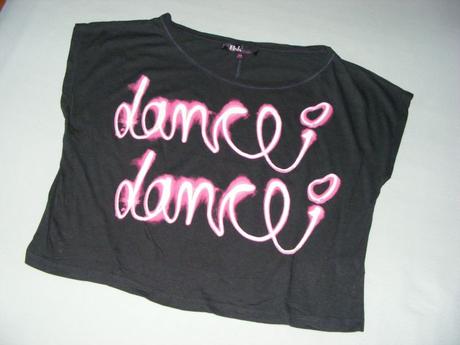 Crop top dance zn. bershka, bershka,164