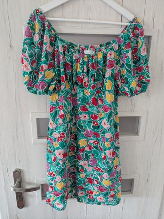 Letné kvietkované šaty 40, primark,40