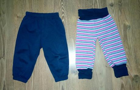 2x tepláky veľkosti 80, 80