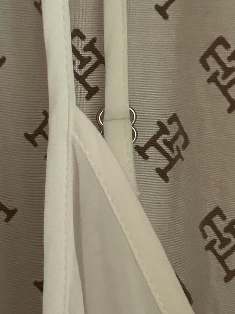 Biele šaty zn.tommy hilfiger č.38/40 so spodničkou, tommy hilfiger,l