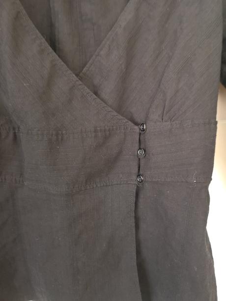 Čierna bluzka, h&m,36