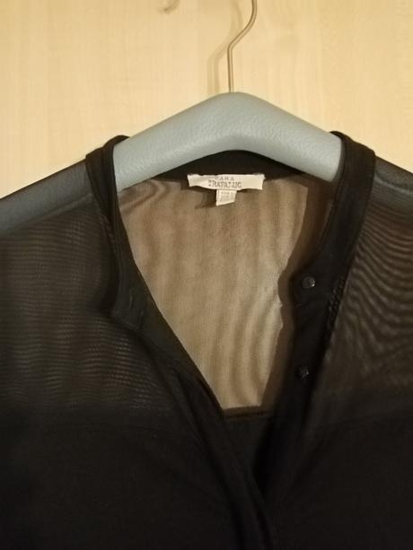Transparentná blúzka zara, zara,s