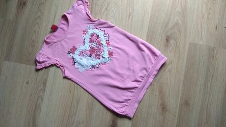 Predĺžené tričko s aplikáciou, 122