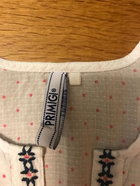 Blúzka s bodkami, primigi,122