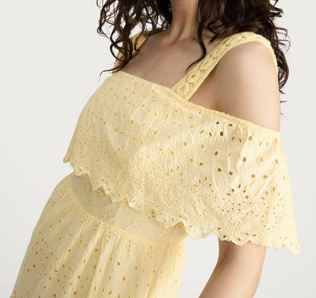 Madeirové maxi šaty, f&f,l