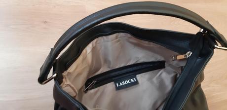 Originál kožená kabelka lasocki, lasocki