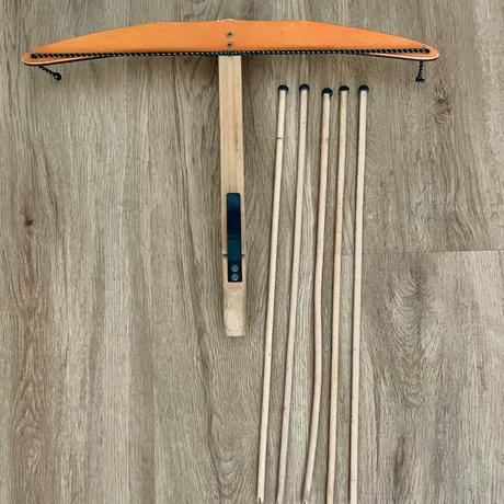 Drevená kuša + 5 ks šípov, 