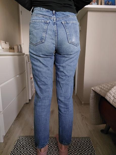 Rifle s vysokým pásom, bershka,32