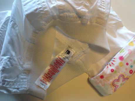 Biele kvietkovale roll-upky, mothercare,86