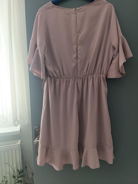 Krasne pudrove znackove saty pre moletku  oversziz, xl