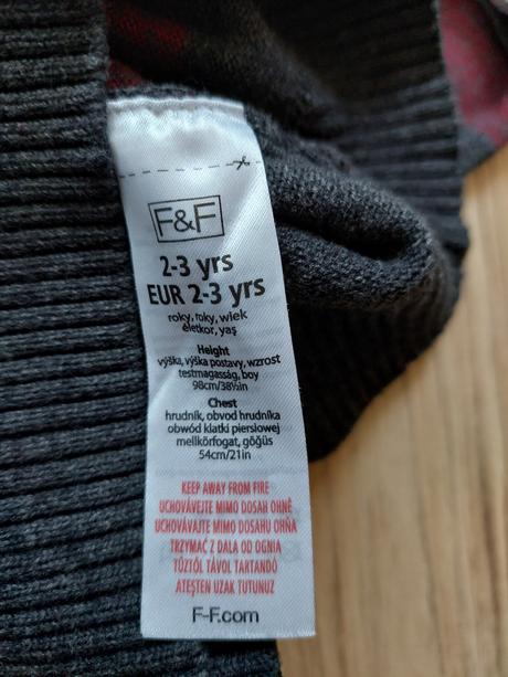 Slušný svetrík, f&f,98
