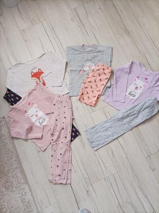 Kvalitné bavlnené pyžamá taro 122 4kusy, taro,122