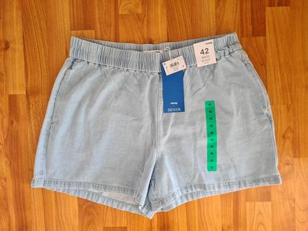 Rifľové šortky, sinsay,42 / xl