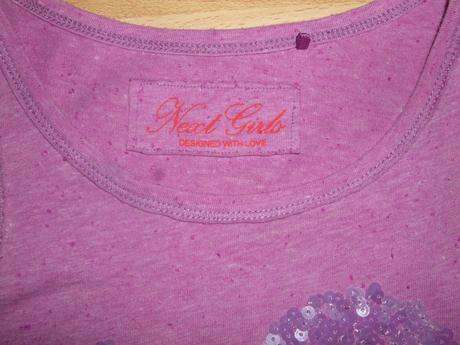 Fialový top heart zn. next, next,116