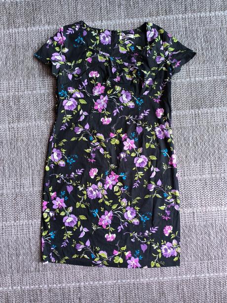 Kvetované šaty, xl