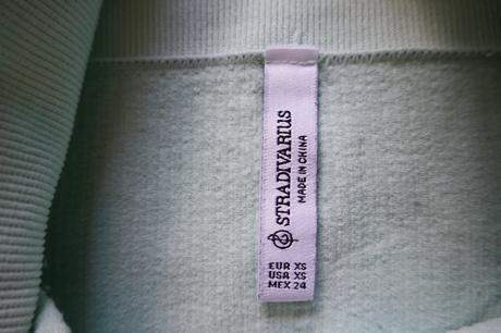 Zelenkavé legíny stradivarius, stradivarius,xs