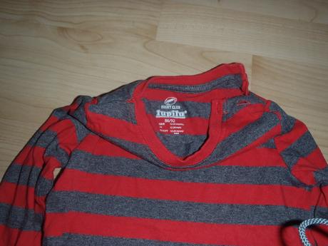 Tričko s dlhymi rukavmi - velkost 86/92, lupilu,92