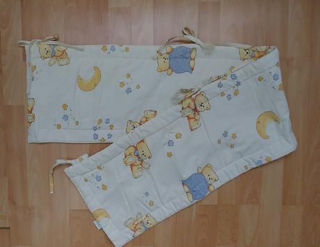 Medvedikovy mantinel do postielky, šírka (cm): 30,dĺžka (cm): 150