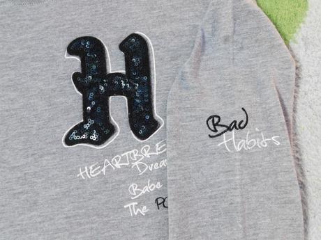 Sivý krátky top berschka, bershka,m