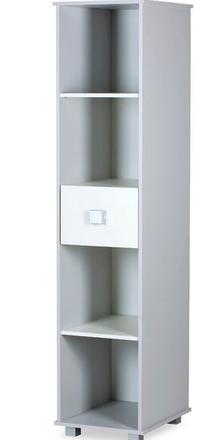 Regál safari deluxe sivá,