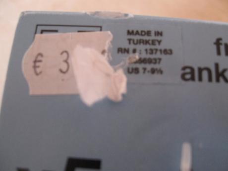 5x čierne ponožky, 23-26, f&f,23