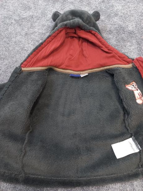 Hrubsia plysova mikina, lupilu, 74/80, lupilu,74