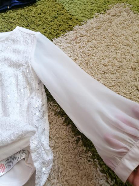 Cipkovana trblietava nádherna bluzka, f&f,122
