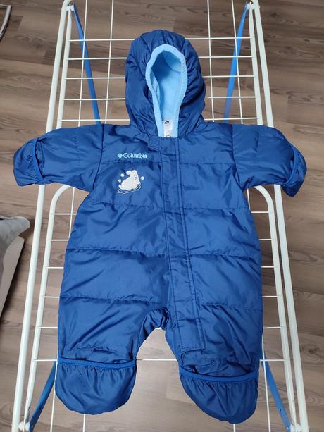 Columbia - detská zimná kombinéza modrá 6 mesiacov, columbia